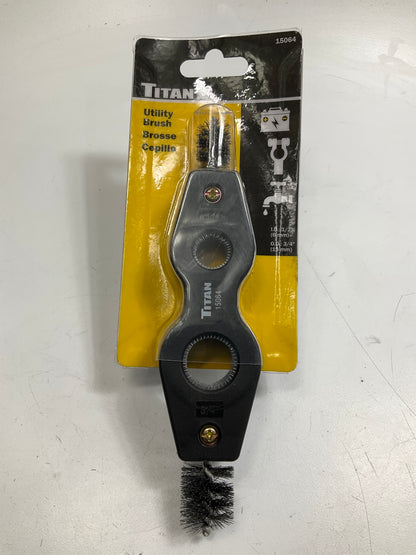 Titan 15064 4-in-1 Wire Brush Cleaning Tool For Battery Terminals & More