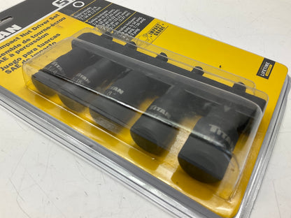 Titan 15220 SAE Impact Grade Nutsetter Set (5 Pieces) Nut Driver 1/4''-1/2'' Size