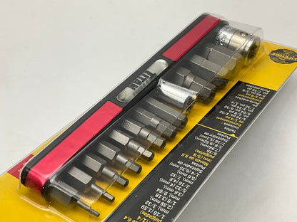 Titan 16111 SAE Hex Bit Set With Bit Holder (13 Pieces)