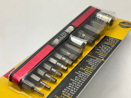 Titan 16111 SAE Hex Bit Set With Bit Holder (13 Pieces)