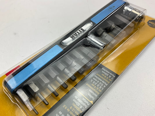 Titan 16112 Metric Hex Bit Set With Bit Holder (13 Pieces)