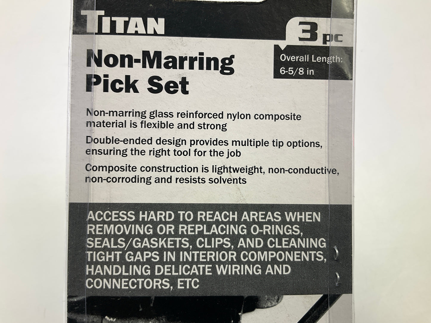 Titan 17714  3-Piece Non-Marring Pick Tool Set