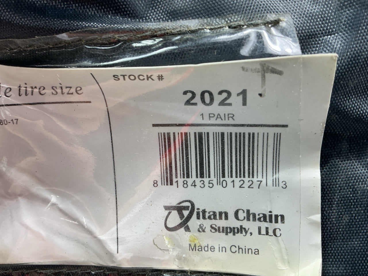 Titan 2021 Tire Snow Chains 235/80-17, 235/85-16, 225/85-16, 245/70-16 255/70-16