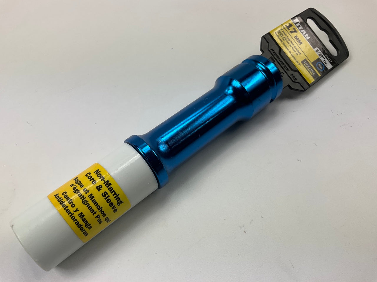 Titan 21117 1/2'' Drive XL Lug Nut Socket, 17mm