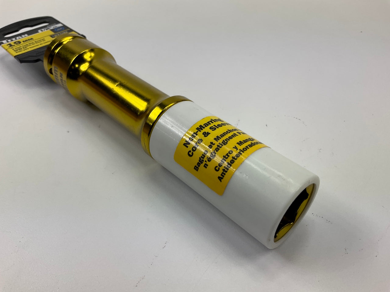 Titan 21119 1/2 In. Drive X 19 Mm XL Lug Nut Socket