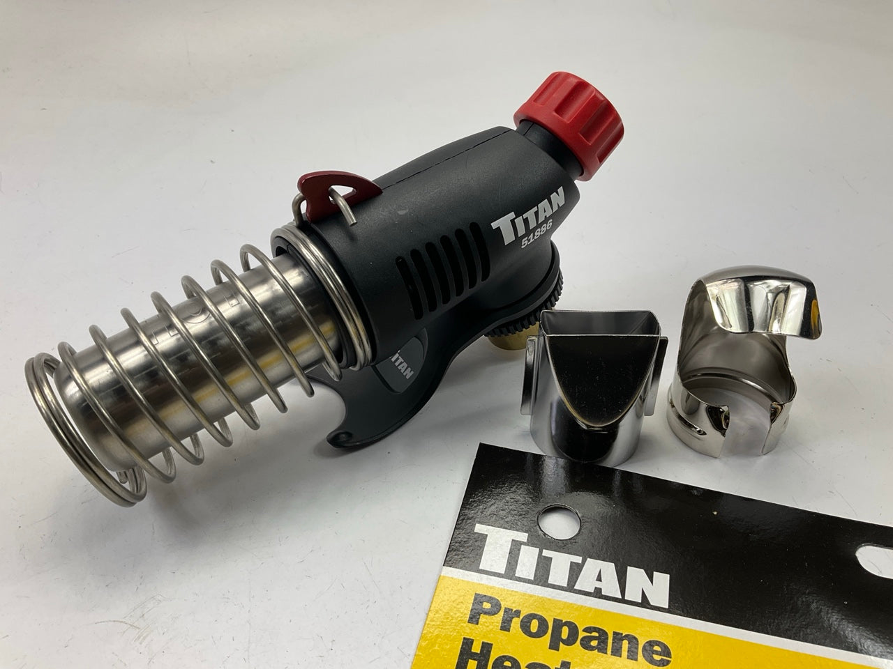 Titan 51886 Propane Heat Gun, Use With Disposable Propane Cylinder