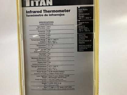 Titan Tools 55010 Infrared Laser Thermometer Gun
