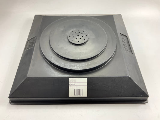 Todd 2400-09 - Heavy Duty Polyethylene Automatic Drain Pan, 24'' X 24'' Drain Pan