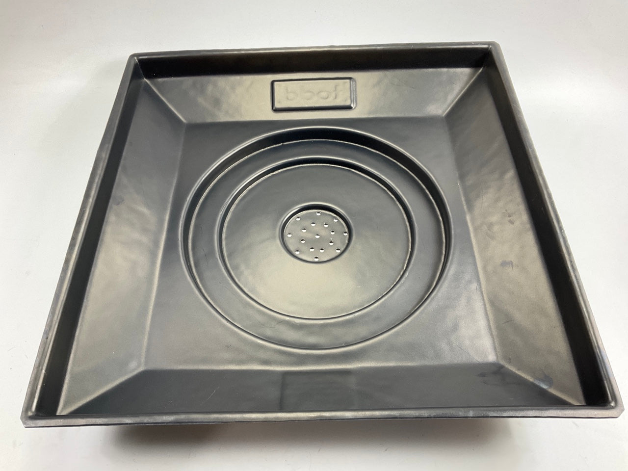 Todd 2400-09 - Heavy Duty Polyethylene Automatic Drain Pan, 24'' X 24'' Drain Pan
