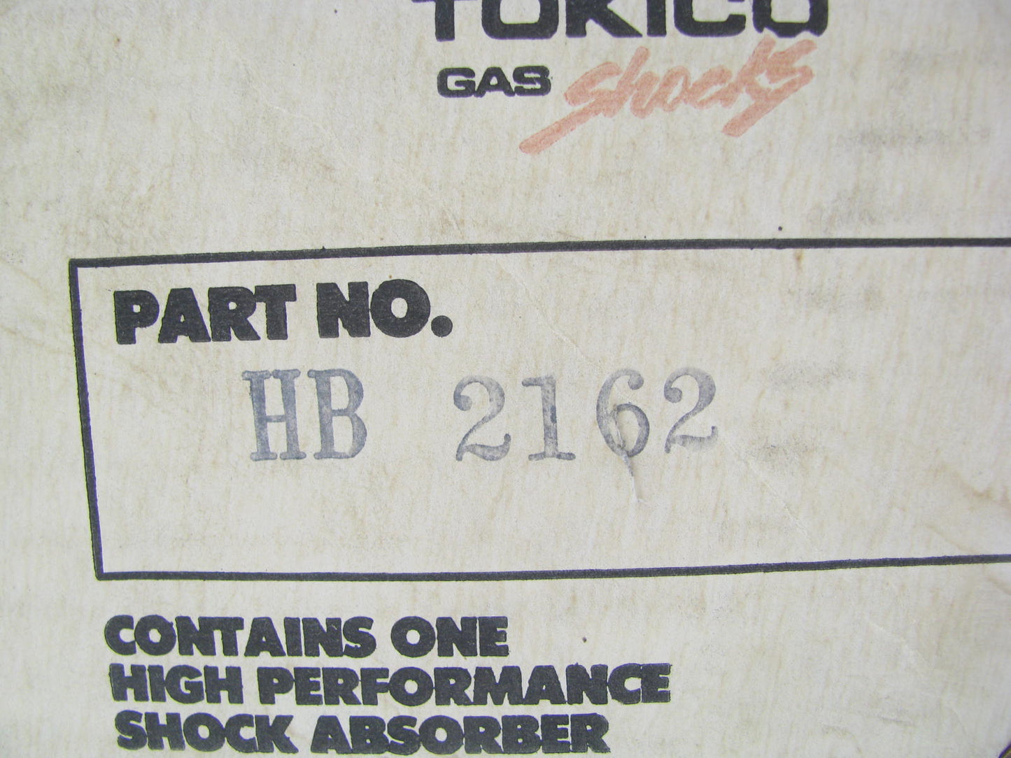 (x2) Tokico HB2162 Rear Strut Assembly, For 93-97 Intrepid Concorde