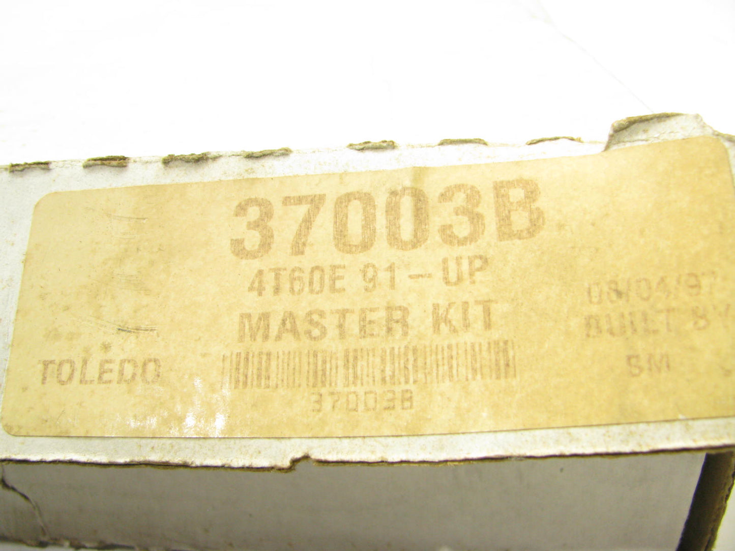 Toledo 37003B Auto Trans 91-Up 4-T60E Overhaul Rebuild Gasket Seal Kit W/ Steels