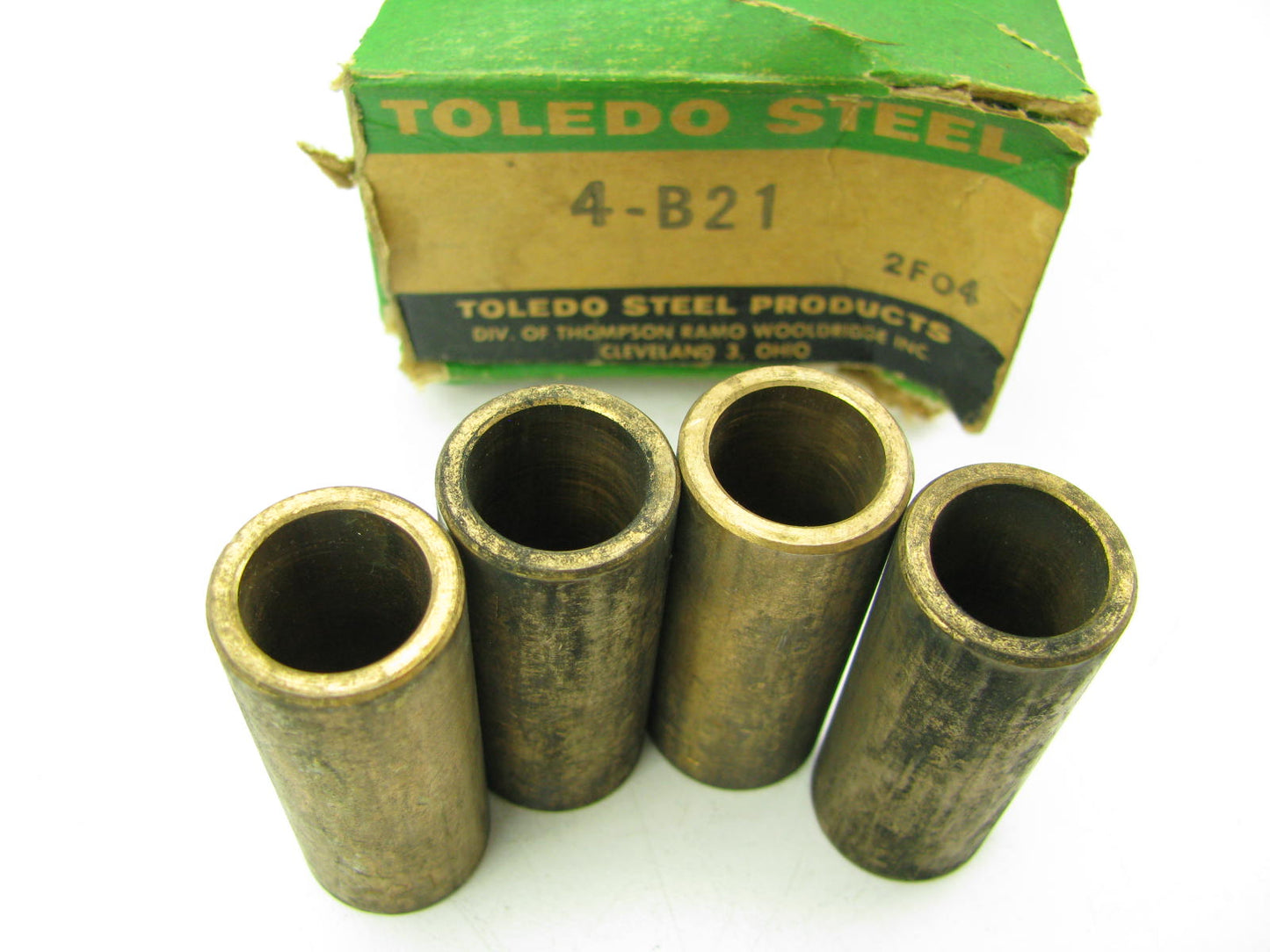 (4) Toledo B21 Front Leaf Spring Bushing For 1941-1955 Jeep
