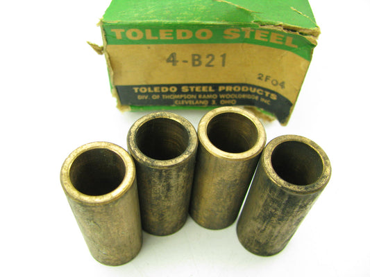 (4) Toledo B21 Front Leaf Spring Bushing For 1941-1955 Jeep