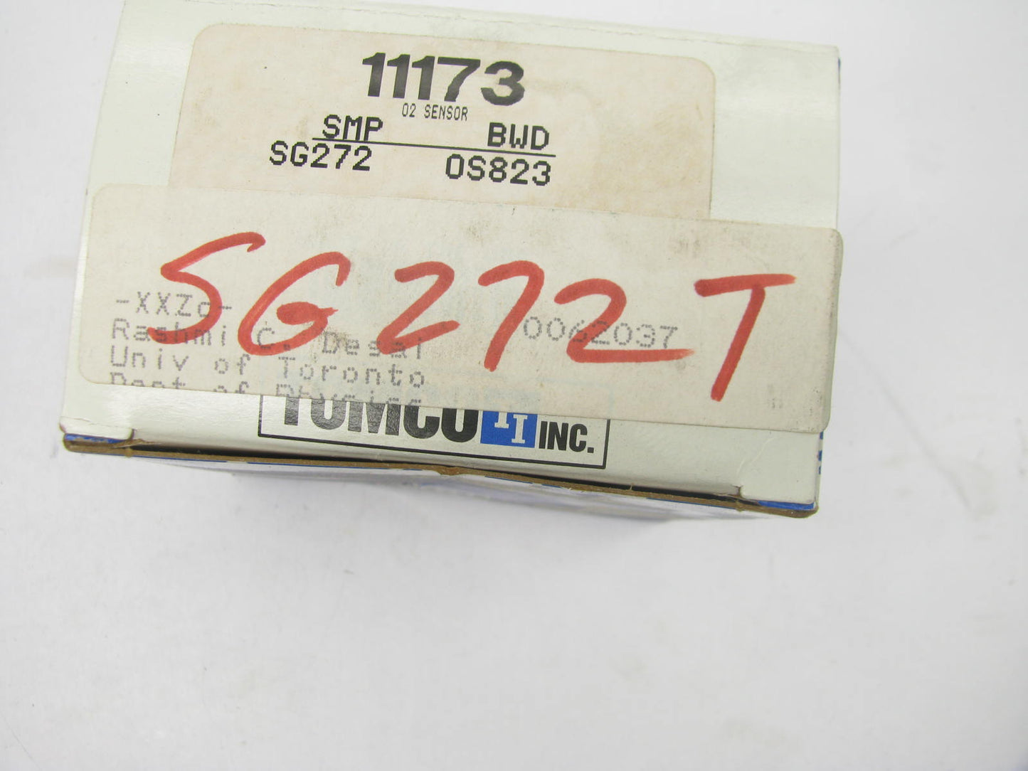 Tomco 11173 Oxygen O2 Sensor