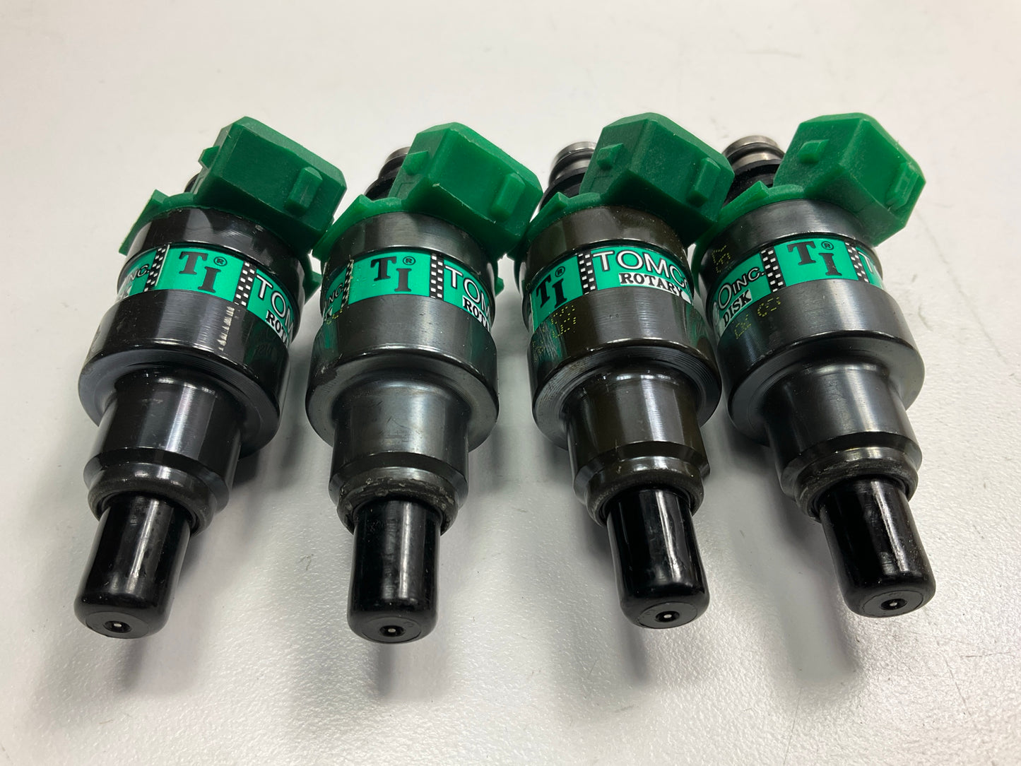 (4) Tomco 15538 Fuel Injector For 1988-1989 Mazda 323 1.6L L4