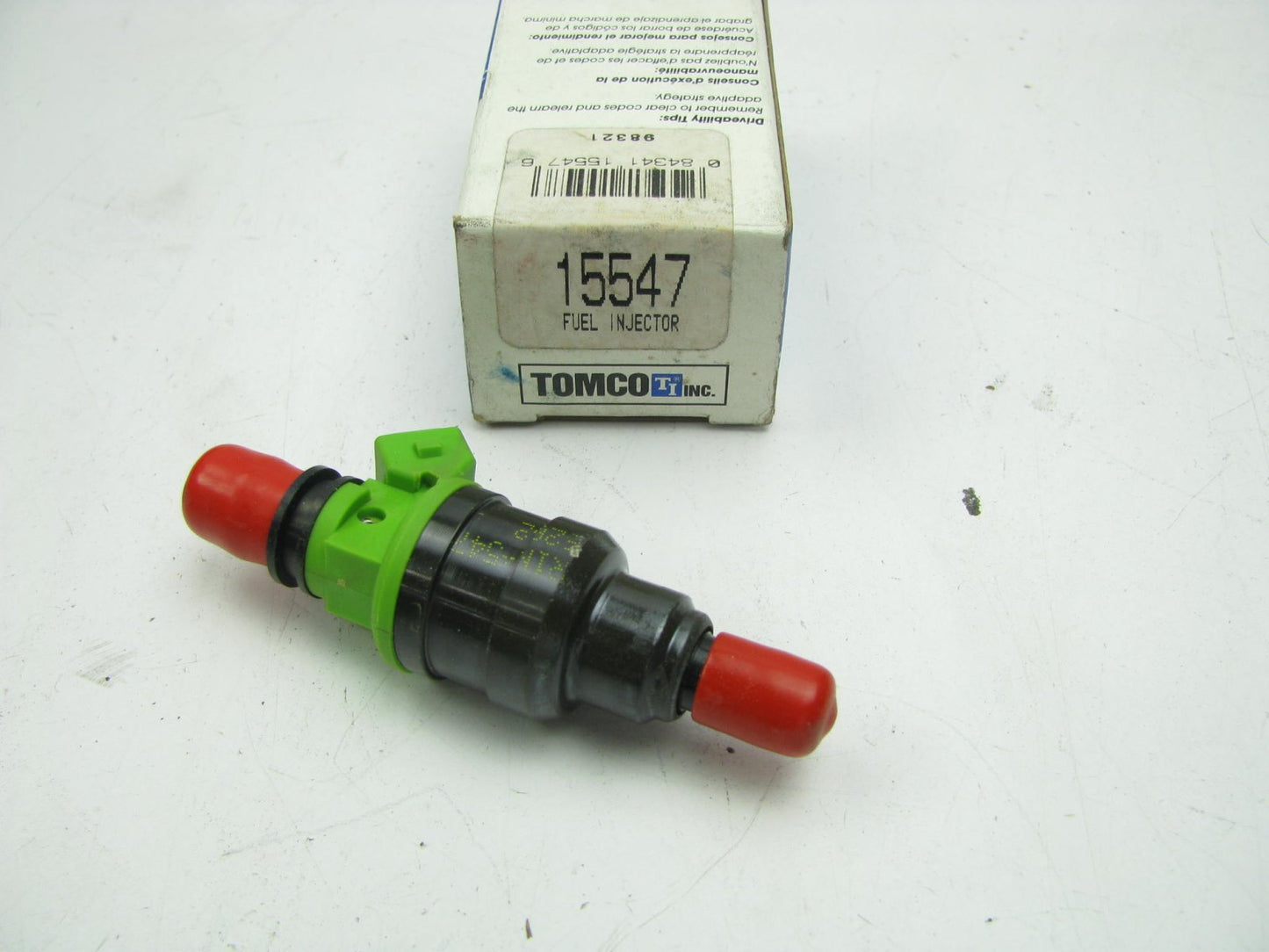 Tomco 15547 Port Fuel Injector For 1991-93 Dodge, 91-94 Mitsubishi 3.0L V6 DOHC