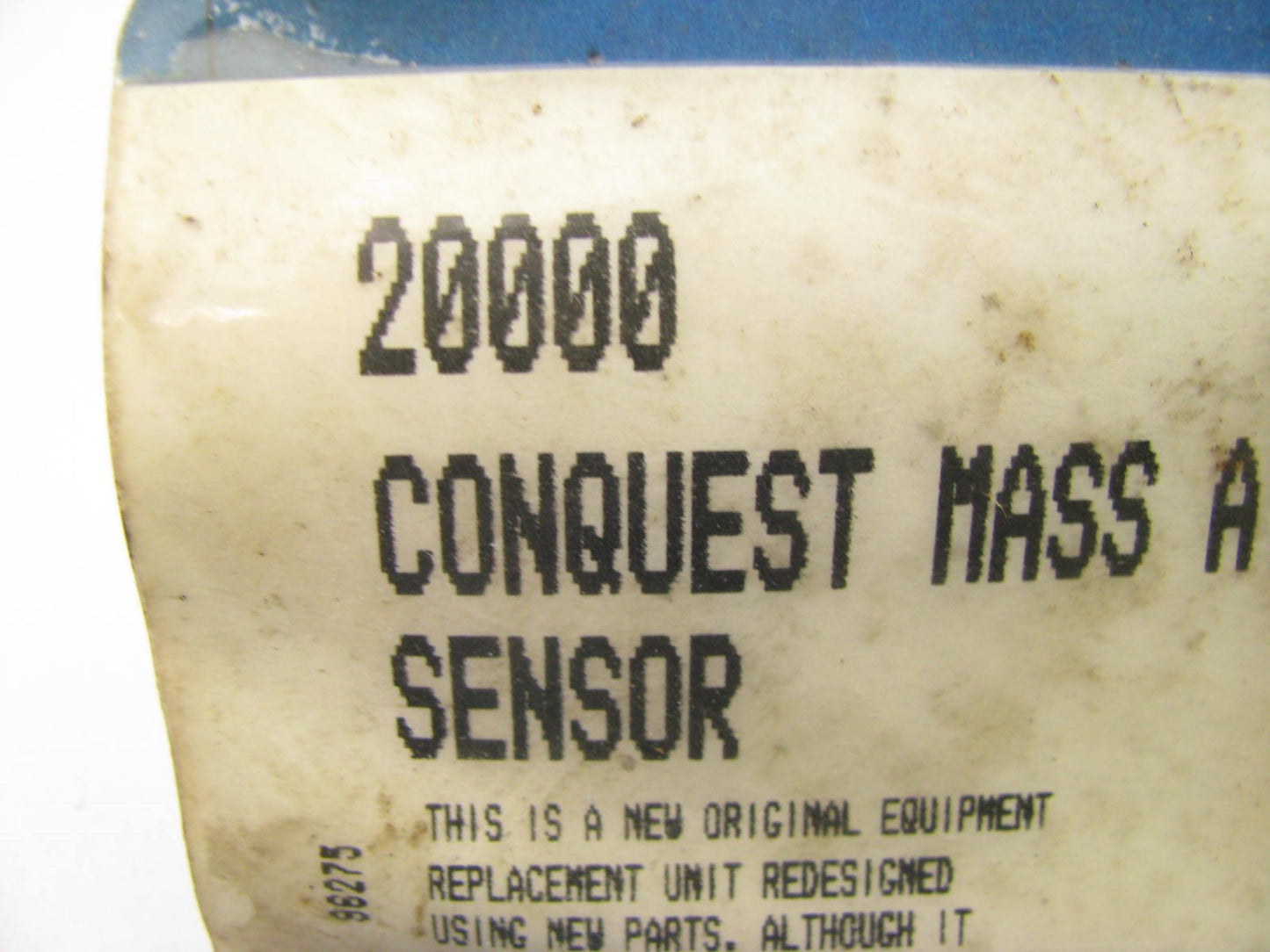Tomco 20000 MAF Mass Air Flow Sensor 1987-1988 Chevy Buick 2.8L V6