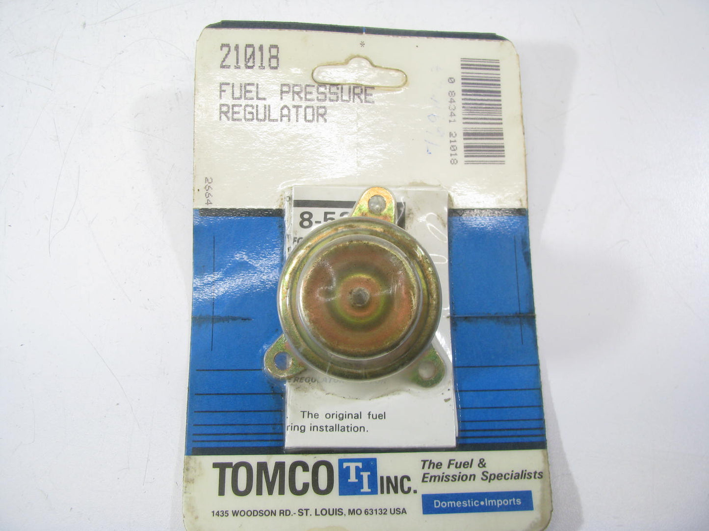 Tomco 21018 Fuel Injection Pressure Regulator For 1986-95 Chrysler 2.2L 2.5L-L4