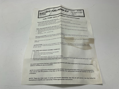 Tomco 23040 Fuel Pump Kit, Original Tomco Quality Pump !