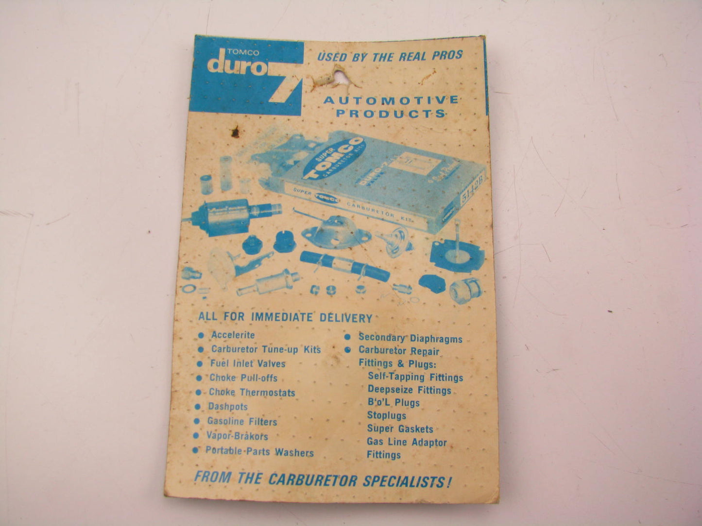Tomco 3-146 Carburetor Deceleration Valve Diaphragm