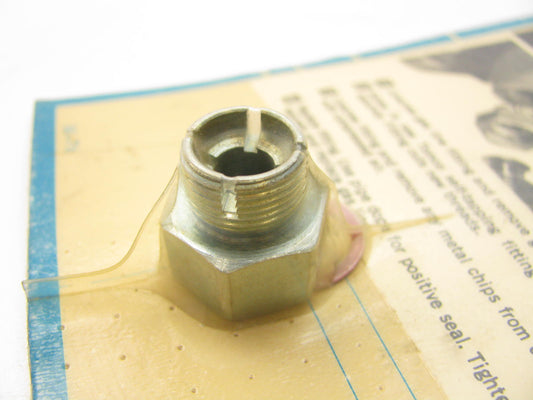 Tomco 434 Carburetor Self-Threading Gas Line Fitting For Ford - 3/8'' Line
