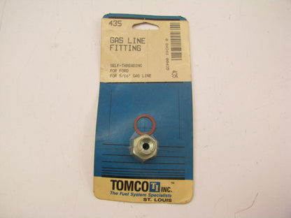 Self-Tapping Ford Carburetor Fuel Inlet Thread Bypass Fitting 5/16'' Fuel Line