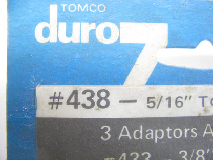 Tomco 438 Duro 7 Carburetor 5/16'' To 3/8'' Fuel Gas Inlet Adapter