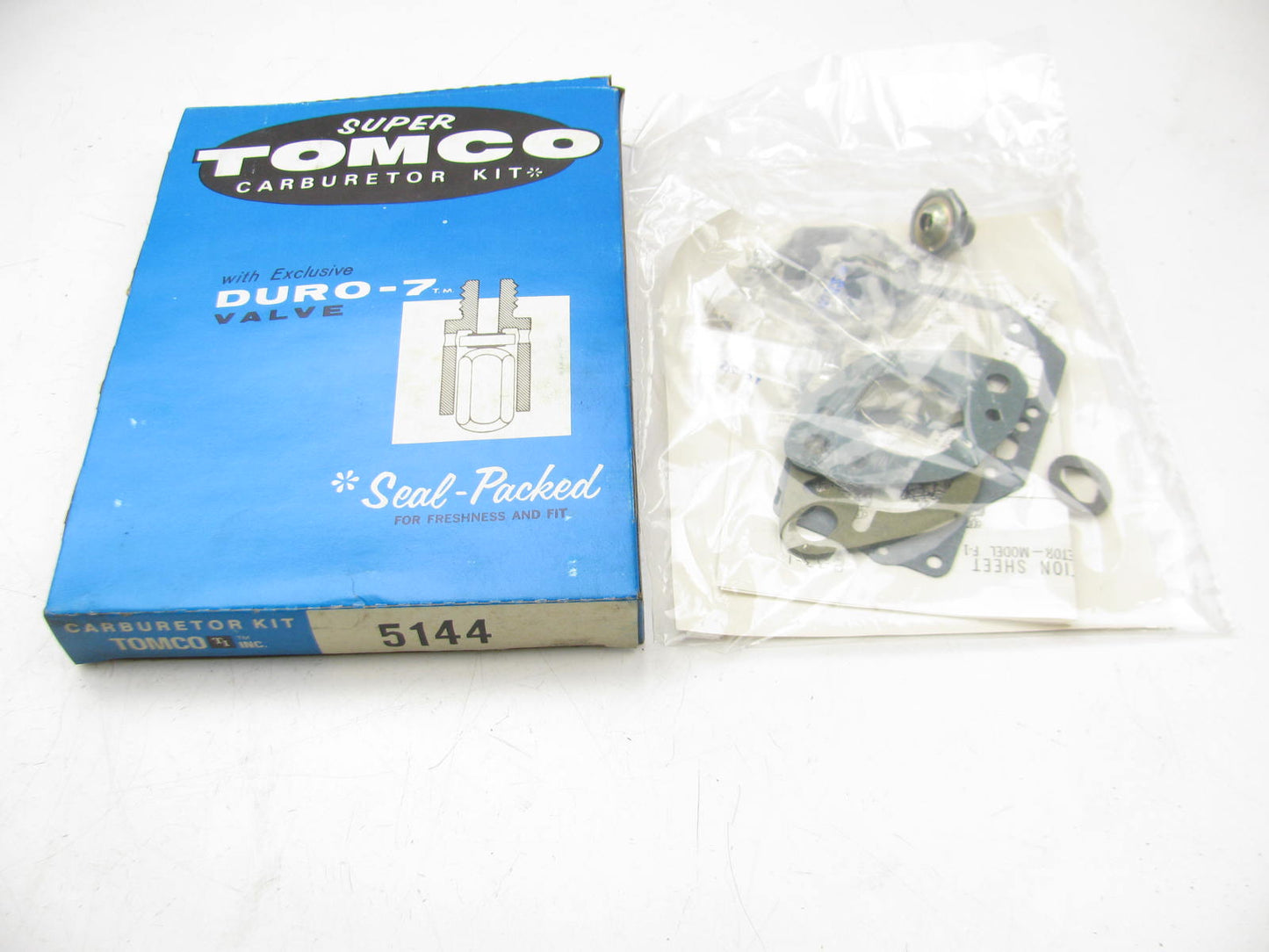 Tomco 5144 Carburetor Rebuild Kit For 1968-1969 Ford Model 1100 1-BBL