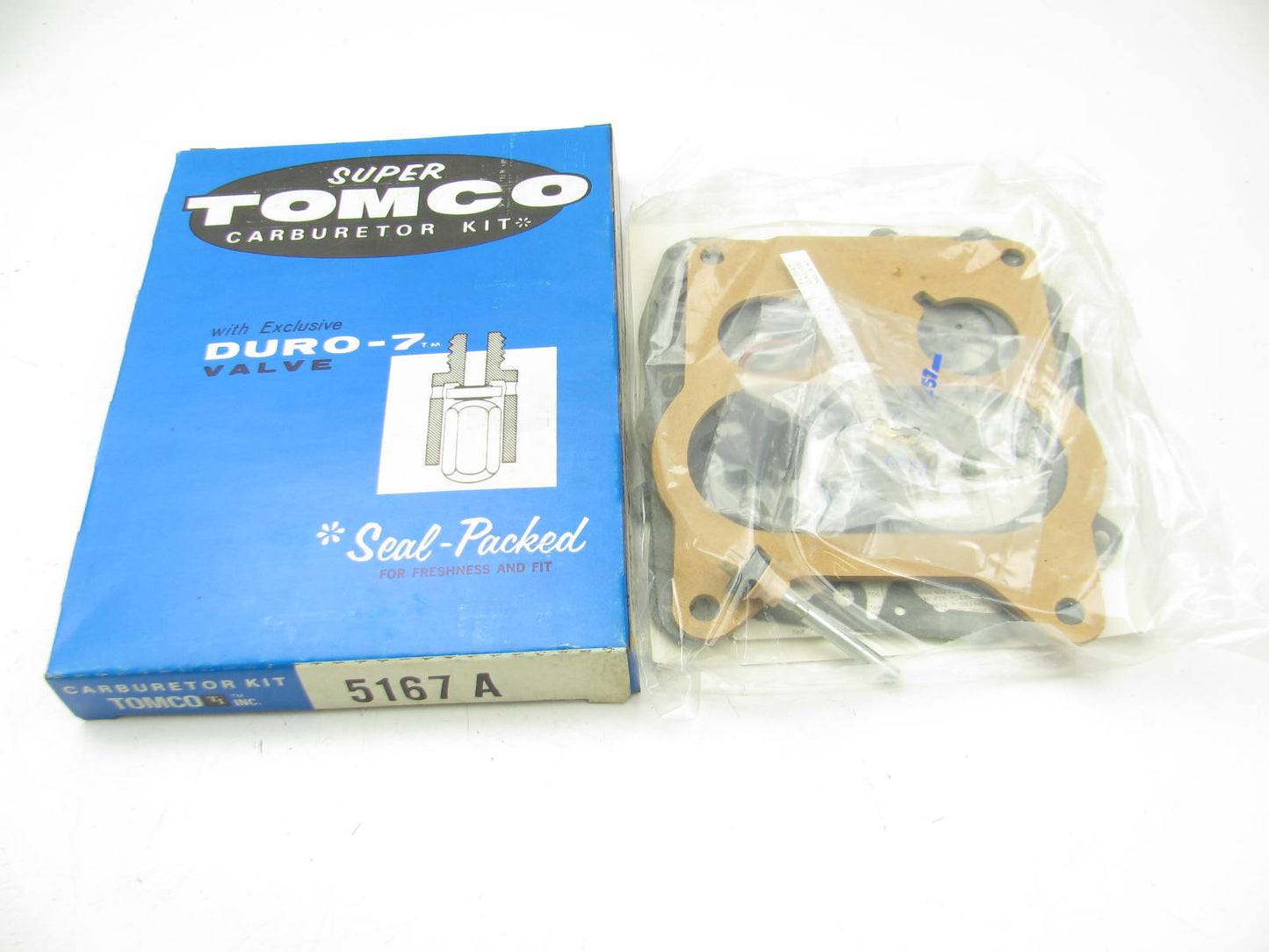 Tomco 5167A Carburetor Rebuild Kit For 1968-1969 GM Rochester 4-BBL 4MV