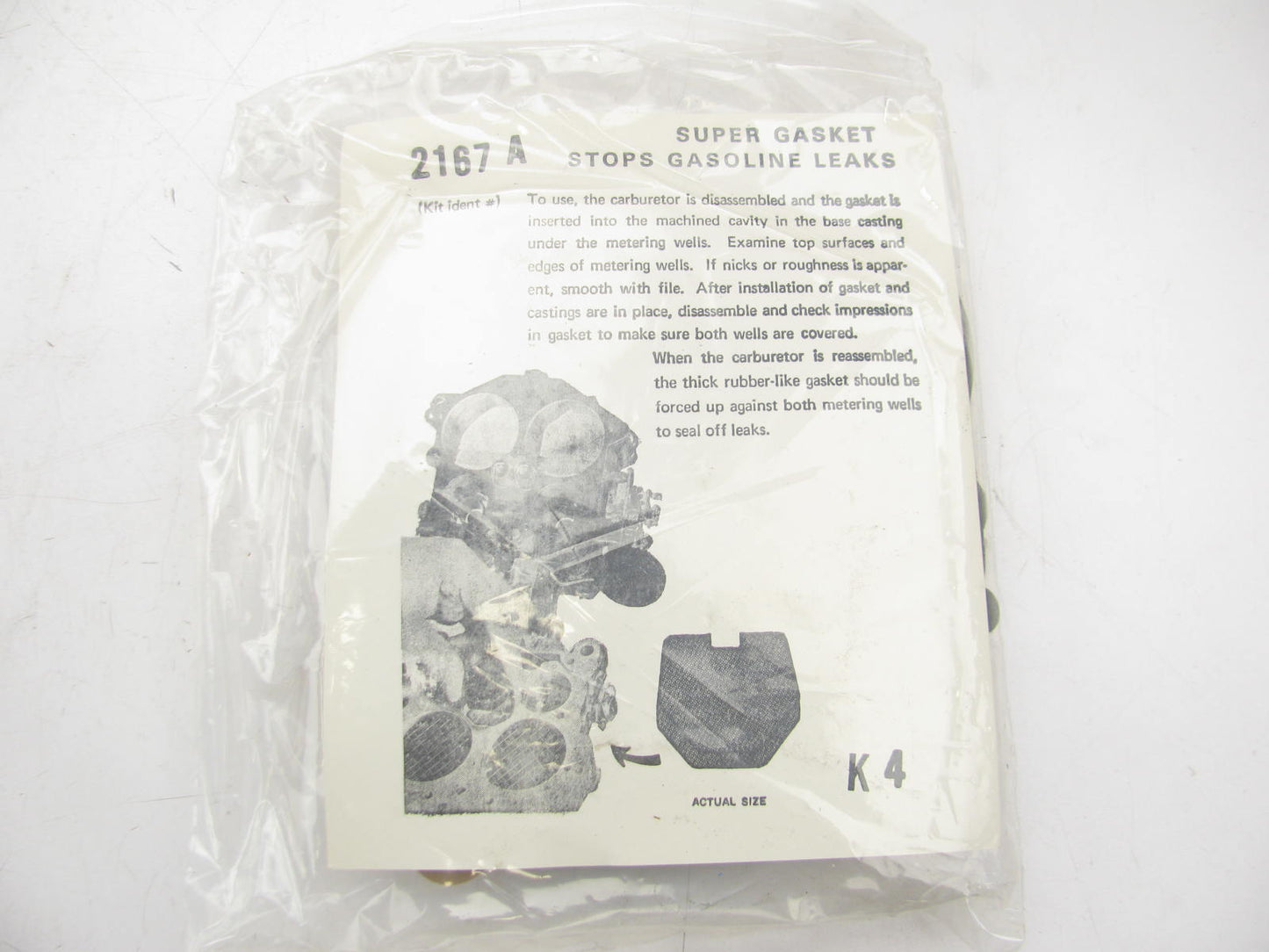 Tomco 5167A Carburetor Rebuild Kit For 1968-1969 GM Rochester 4-BBL 4MV