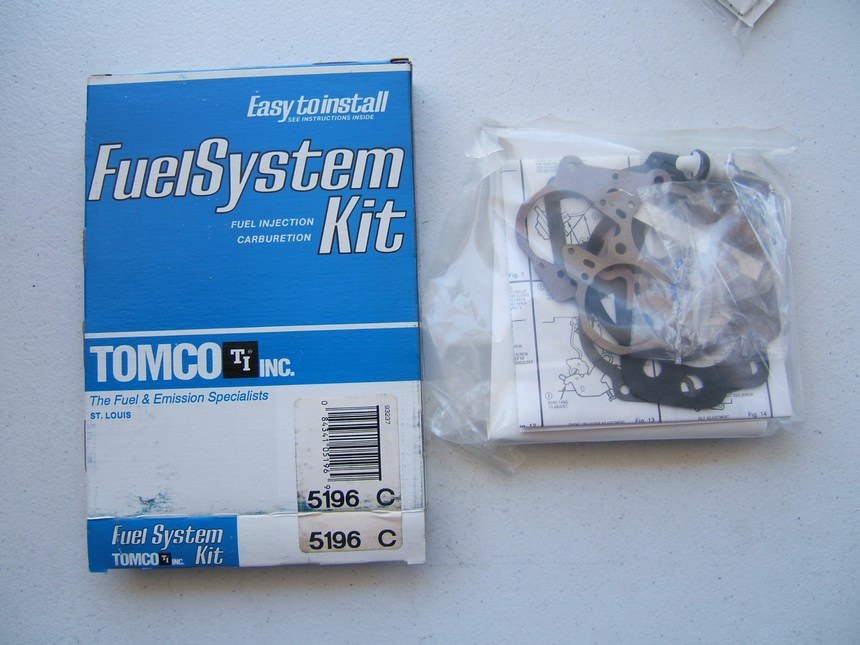Tomco 5196C Carburetor Rebuild Kit - 1970-1972 Buick Skylark Rochester 2GV 2-BBL