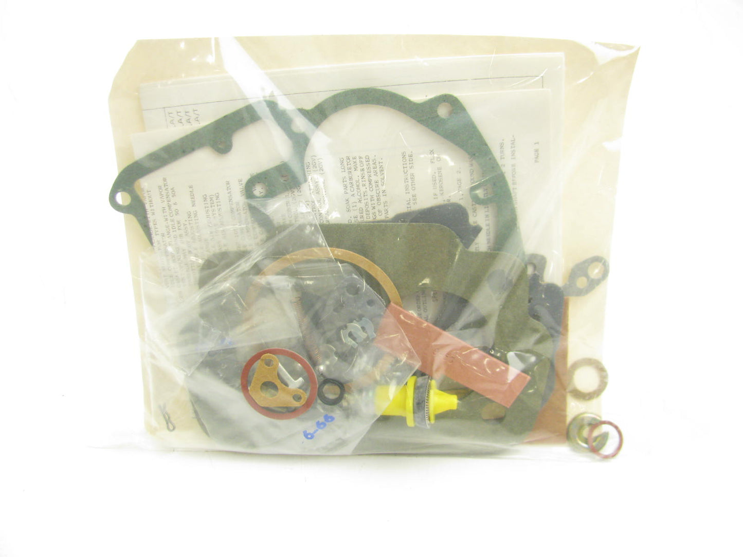 Tomco 5290 Carburetor Rebuild Kit 1970-1974 Pontiac Rochester 2G 2GC 2GV