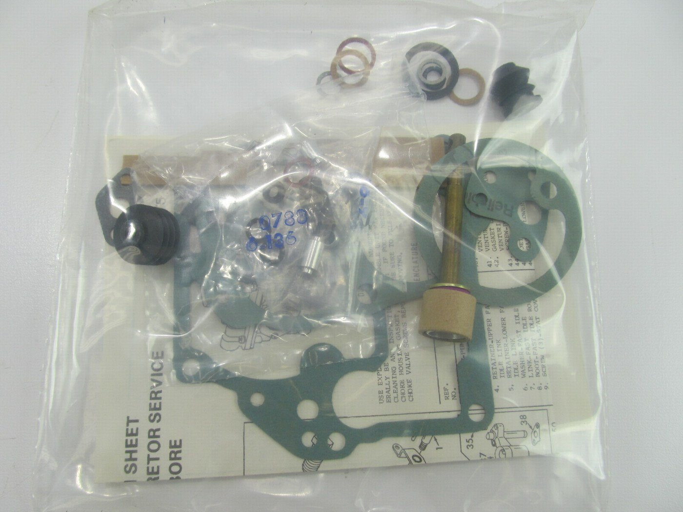 Tomco 5333 Carburetor Rebuild Kit  For 1969-1971 Toyota Hi-Lux Pickup