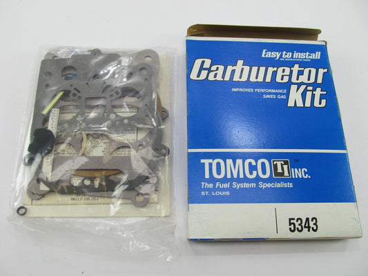 Tomco 5343 Carburetor Rebuild Kit For 1975-1977 GM 260-V8 Rochester 2MC