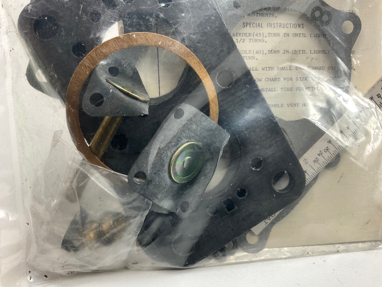 Tomco 5348 Carburetor Rebuild Kit - Solex 32DIDTA-4 For Opel
