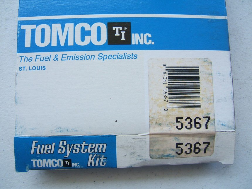 Tomco 5367 Carburetor Rebuild Kit - GRAY MARINE Zenith Z-1 61M2 Carb.