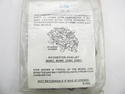 Tomco 5375A Carburetor Rebuild Kit For 1978-1989 Rochester 2-BBL M2ME