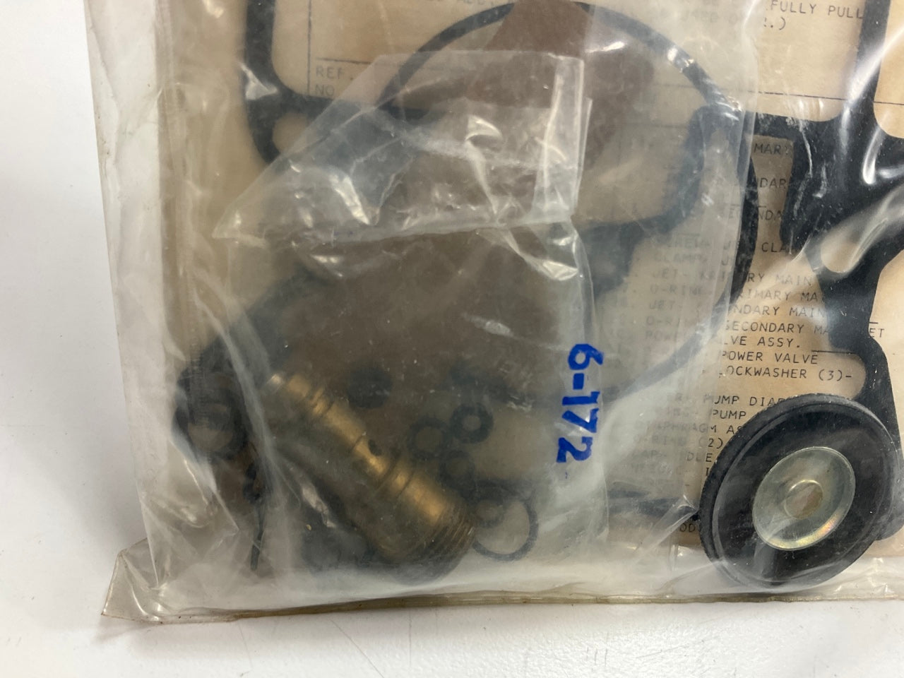 Tomco 5402 Carburetor Rebuild Kit For 1977-1979 Honda Civic 2-BBL Keihin Carb.
