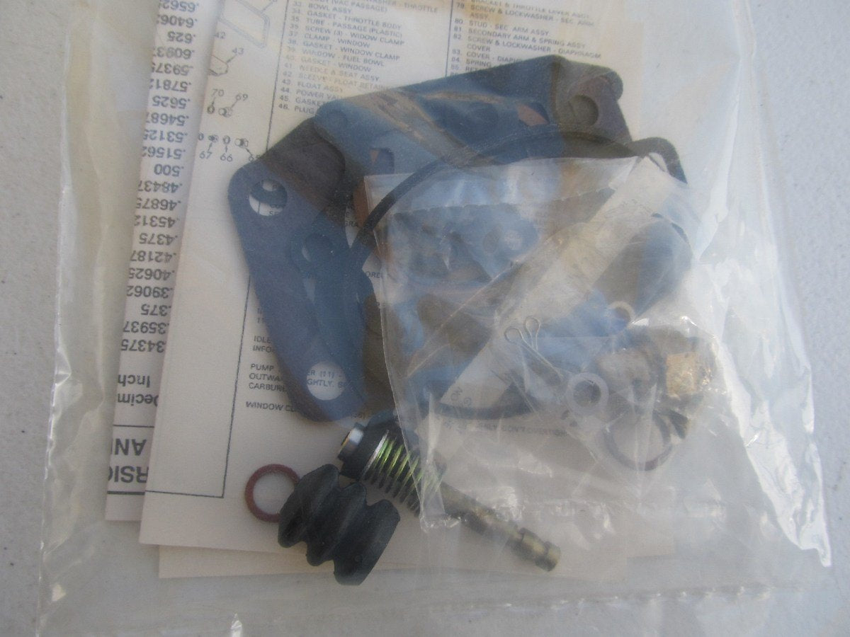Tomco 5438 Carburetor Rebuild Kit For 1975-1982 Ford Courier