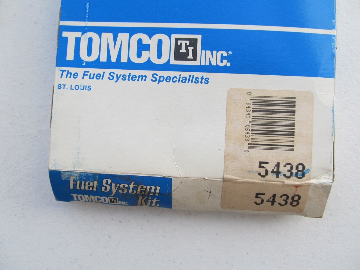 Tomco 5438 Carburetor Rebuild Kit For 1975-1982 Ford Courier