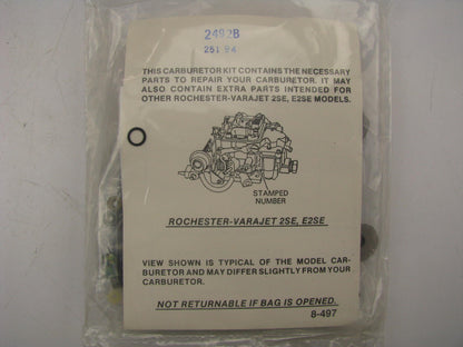 Tomco 5492B Carburetor Rebuild Kit - ROCHESTER 2-BBL