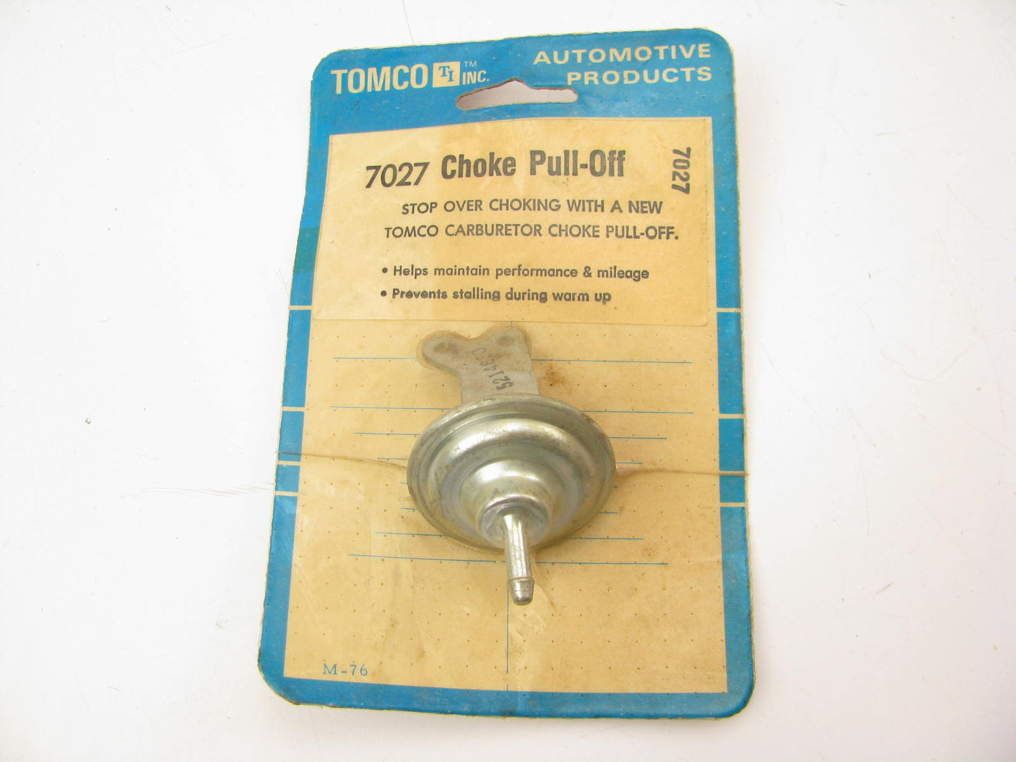 Tomco 7027 Carburetor Choke Pull-Off For 1958-1974 Chrysler Carter 2-BBL BBD