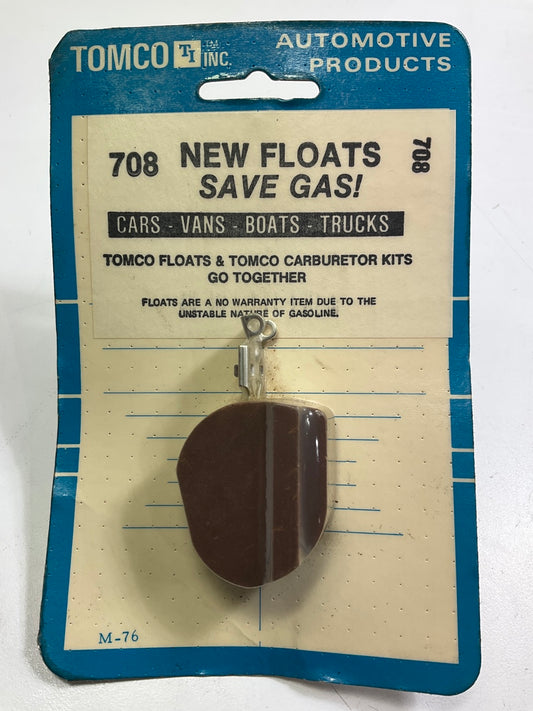Tomco 708 Carburetor Float For Holley 2300, 4150, 4160 - Replaces Hygrade FL12