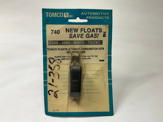 Tomco 740 Carburetor Float - 1971-1977 Toyota Corolla 2TC 1.6L
