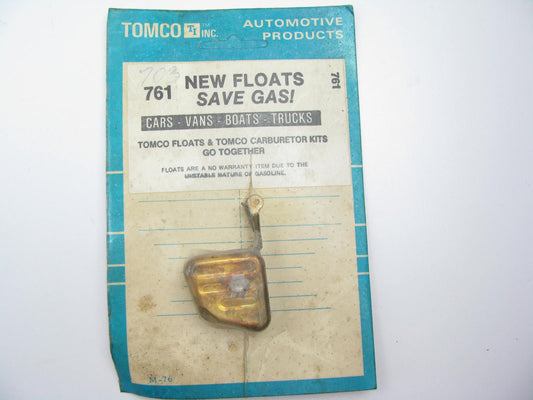 Tomco 761 Brass Carburetor Float For 1971-1979 AMC Carter 1-BBL Model YF