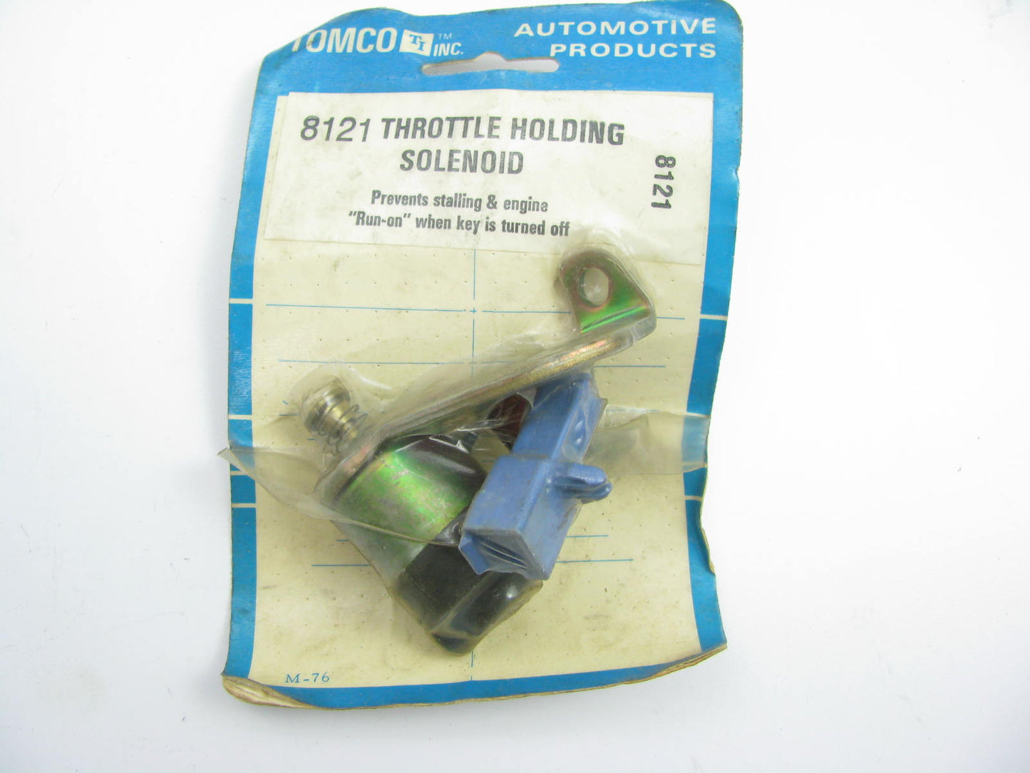 Tomco 8121 Carburetor Bowl Vent Solenoid For Holley 1977-1980 Ford 2-BBL