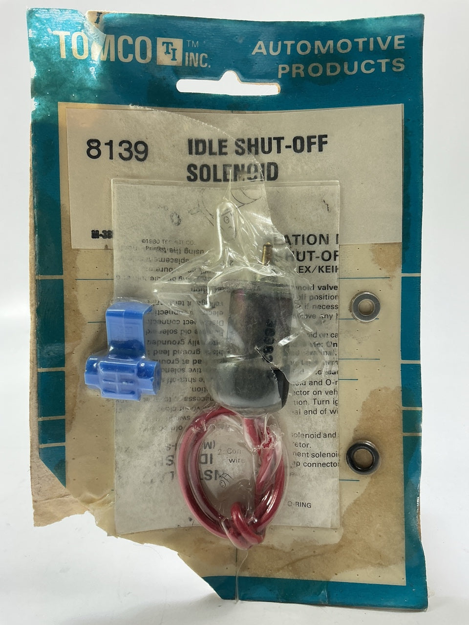 OPENBOX Tomco 8139 Carburetor Idle Stop Solenoid 75-80 Honda 1.2L 1.3L 1.5L 1.8L