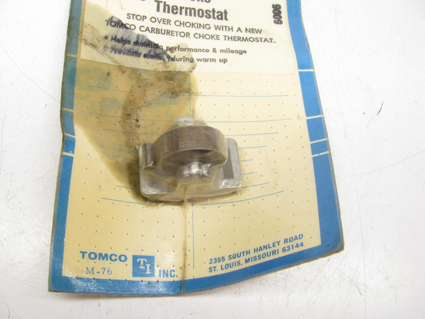 Tomco 9009 Carburetor Choke Thermostat - Rochester 4-BBL