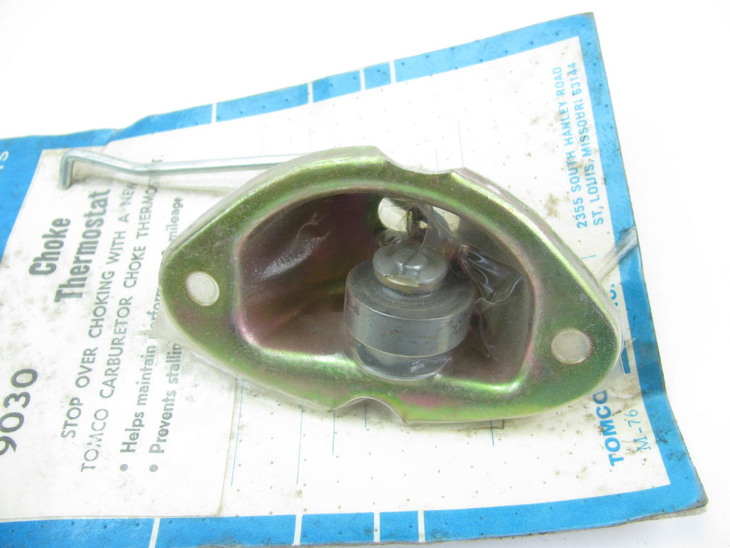 Tomco 9030 Carburetor Choke Thermostat 1970-72 Mopar 360 400 For Holley 2-BBL