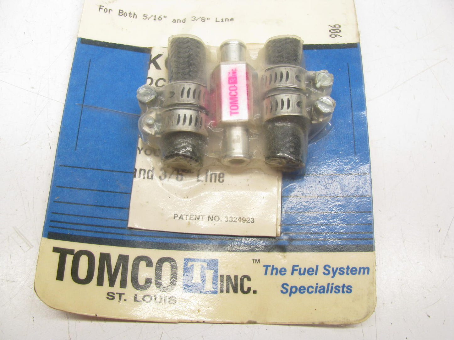 Tomco 906 Mechanical Fuel Pump Fuel Line Vapor Lock Brakor
